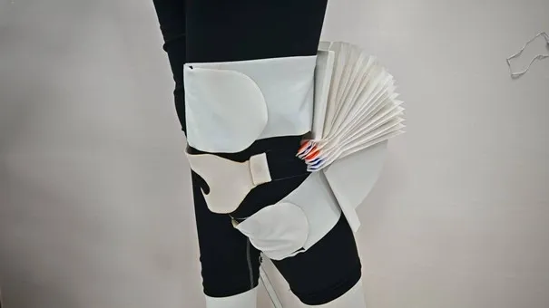 The novelty of the exoskeleton developed within the cooperation lies in real-time data collection.